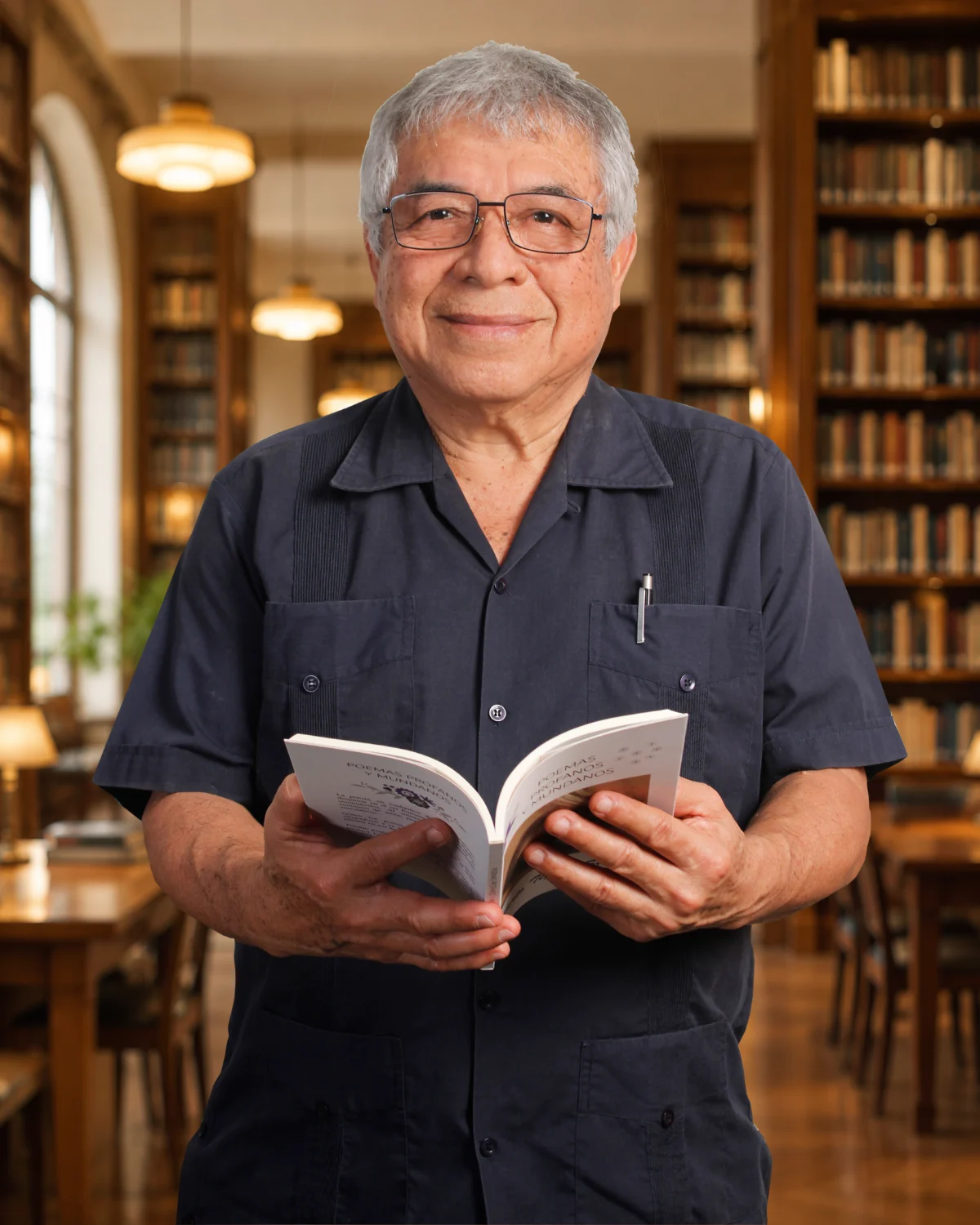Retrato del escritor Gilberto Tejeda Salazar